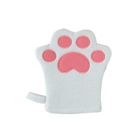 Hot selling The cat paw bath exfoliating scrubber sponge glove bath glove for children